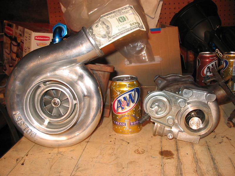 Standard sized turbo