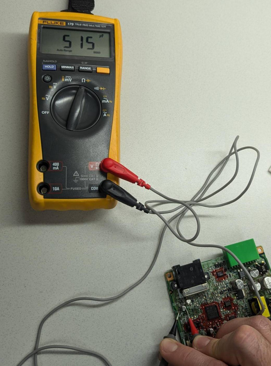 checking a capacitor