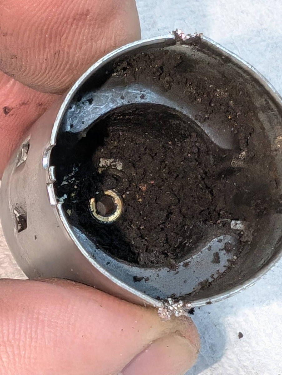 Inside of motor casing