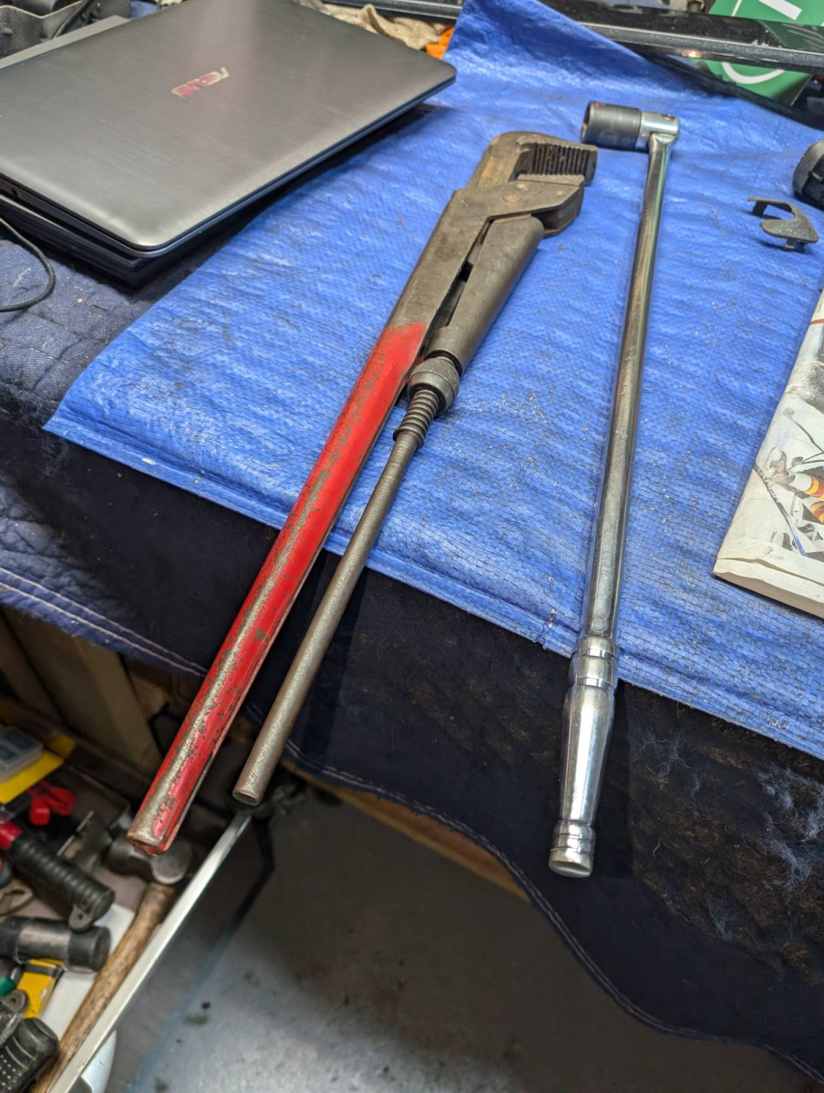 Swedish Stilson or pipe wrench