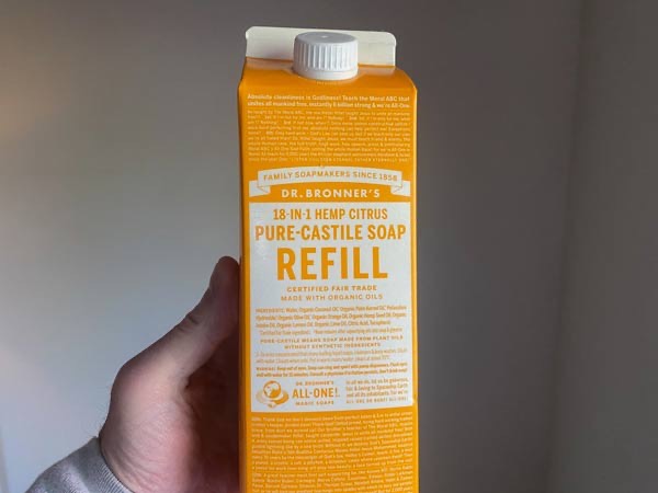 Actual photo of my new soap