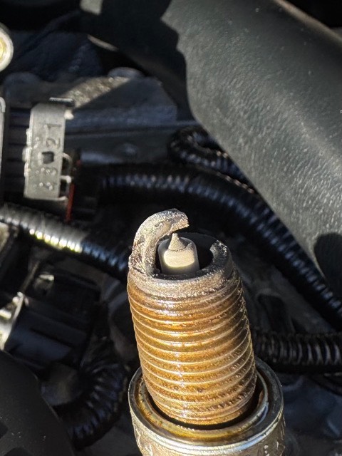 Depositing on plug 4