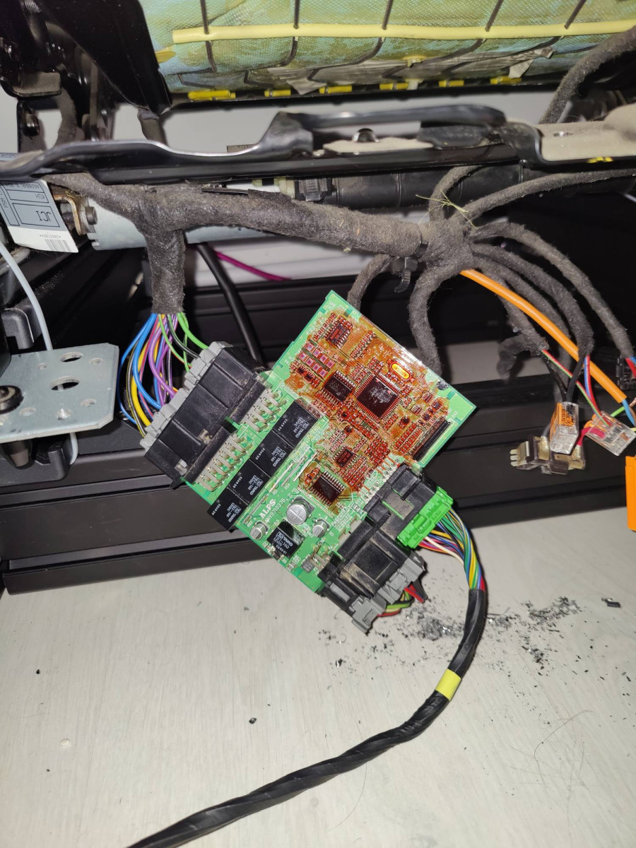 Module under the seat