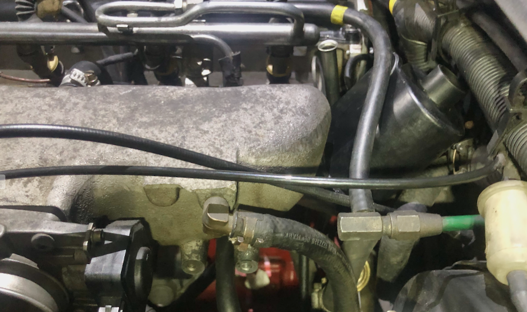 B234f Removing Oil Trap