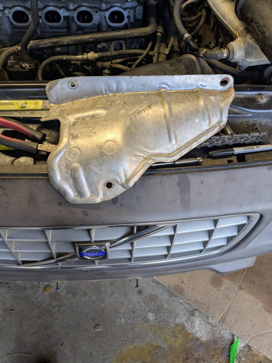 The other heat shield...