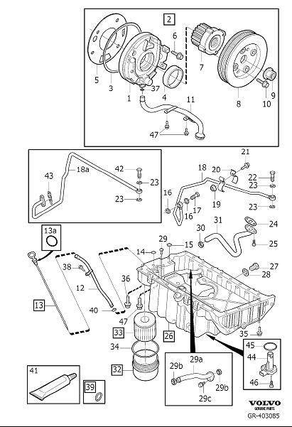 lubrication parts diagram