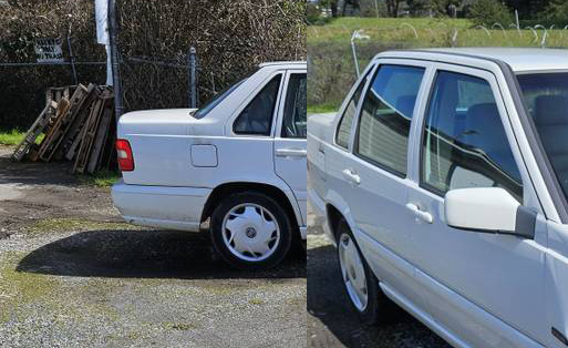 smoke stains from gas port?