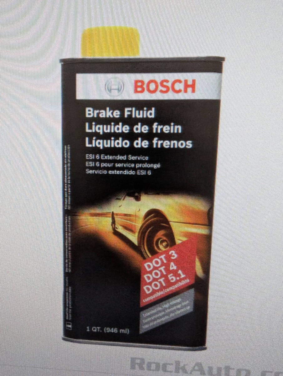 Bosch brake fluid