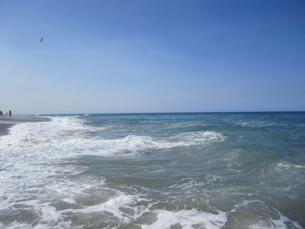 BEACH!!! A very cold one...