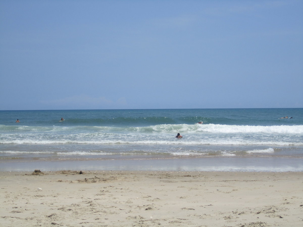 Best beach ever.  The water here was actually warm!