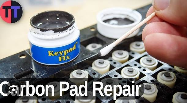 carbon paint for volvo membrane buttons