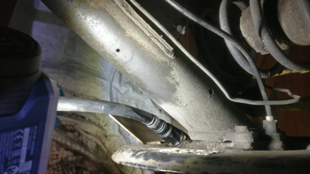 I spent quite some time on both cable seats to get the rust and dirt out to make for a snug cable connection