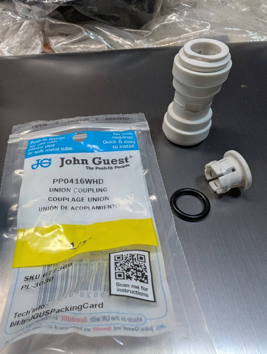 Plumbing quick connect part