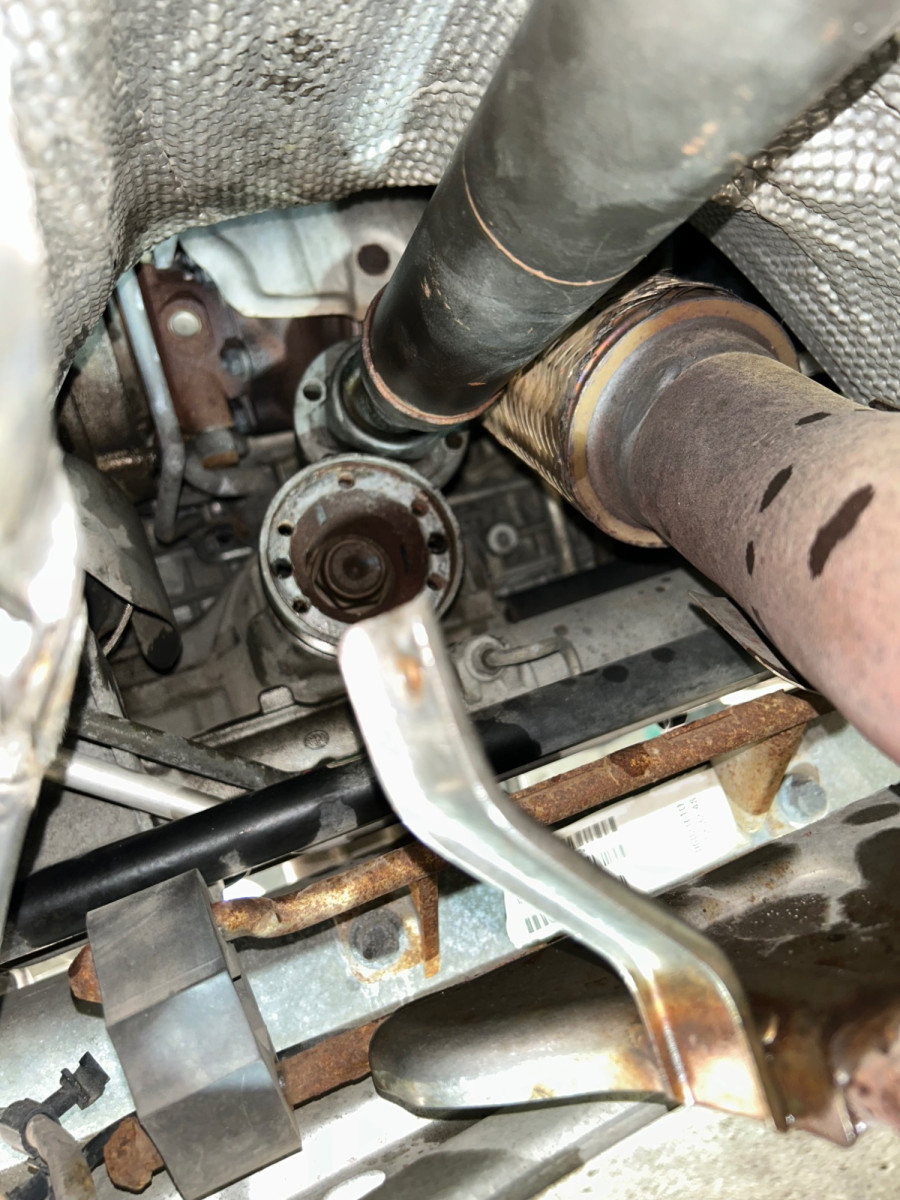 propshaft front CV out