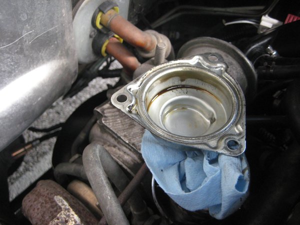 CBV cover remove. I did not even have to removed the vacuum hose to CBV.