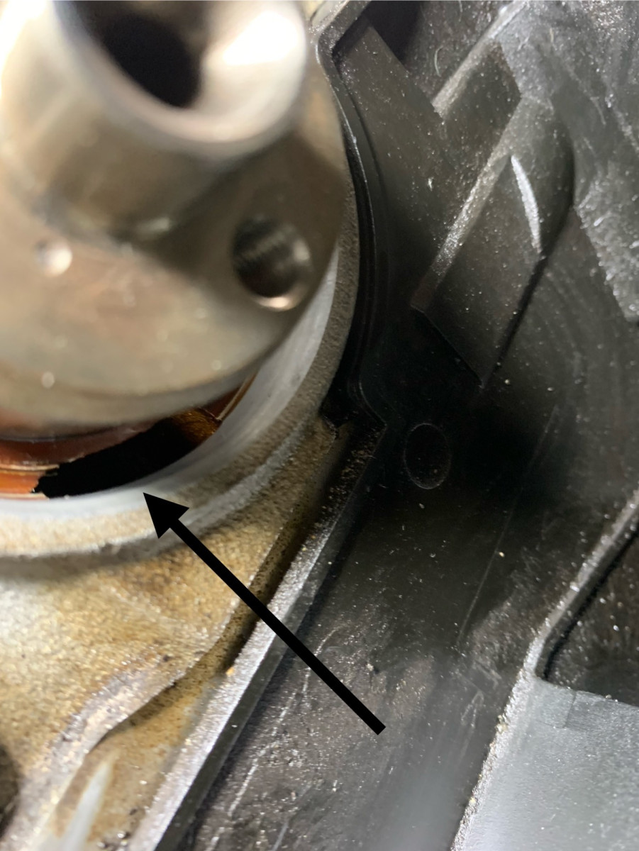 Timing belt side camshaft seals