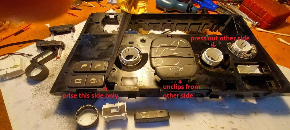 removing sticky buttons