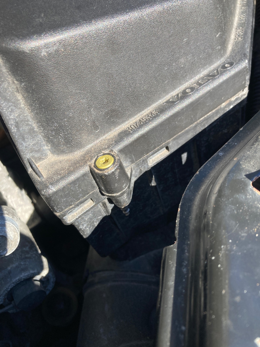 New deck screw after heating it