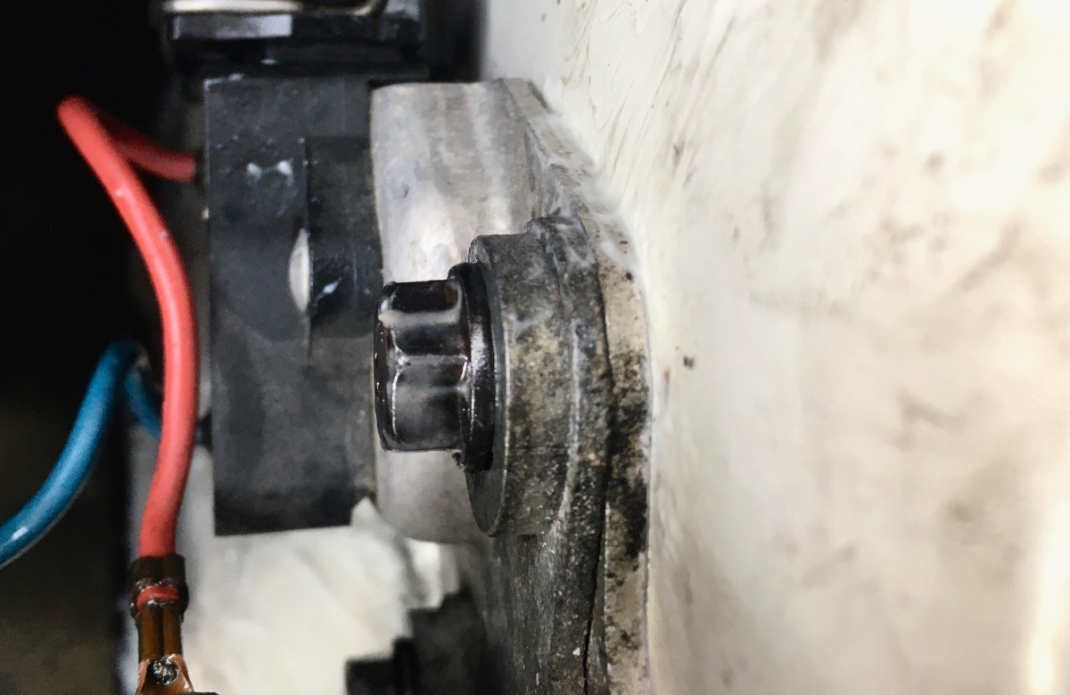 Thicker flange, requires longer bolt