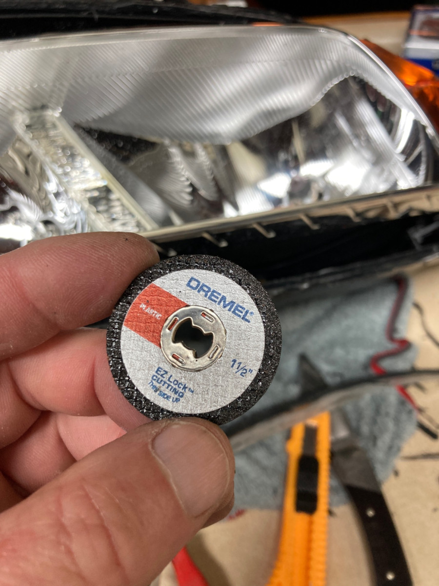 Dremel plastic cut-off wheel