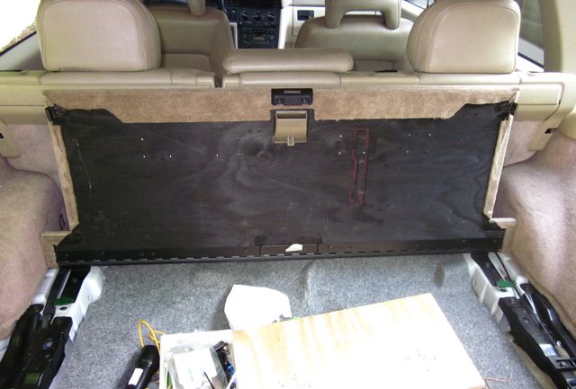 *Picture of rear deck