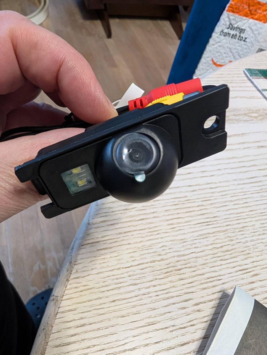 Rear back up camera for P2