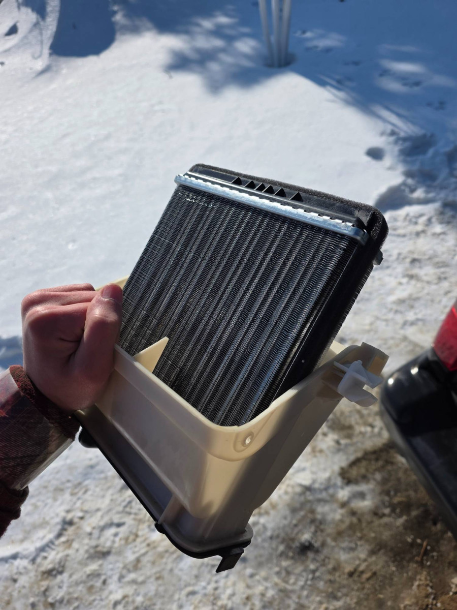 New Nissens heater core