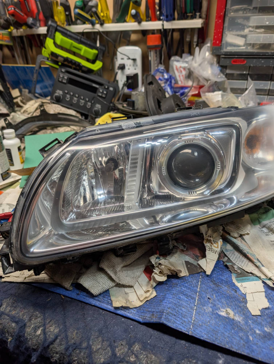 P2 Xenon LH after first polish