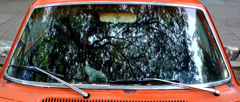 volvo windshield trim