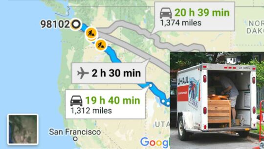 Pulling A U Haul Trailer With A Volvo 850