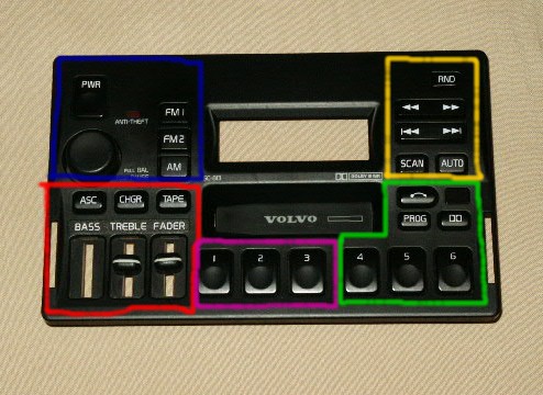 Stereo LCD bulb replacement