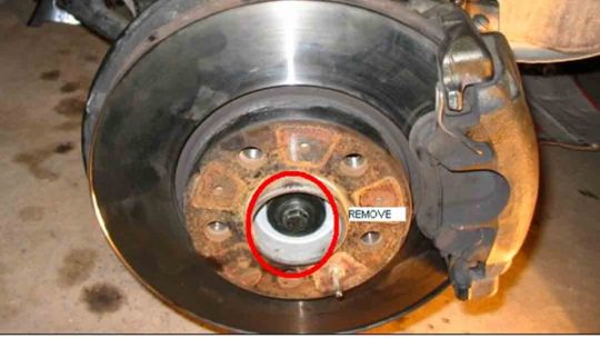 Front Driveshaft Removal -