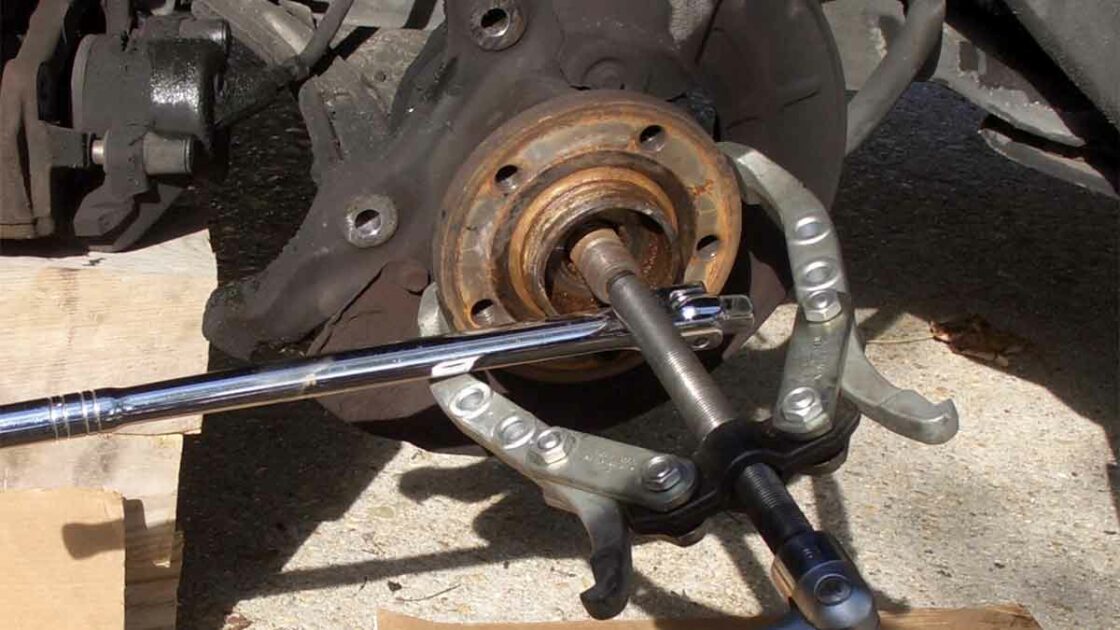 Drive Axle Removal -