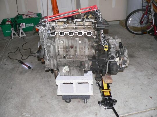 5cyl and transmission