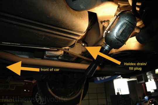 Volvo V70 R Haldex Drain Plug -