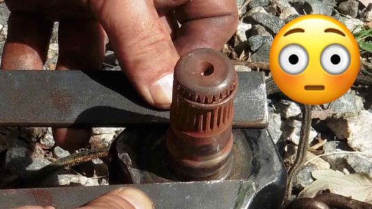 Remove Axles Without A Crowbar -