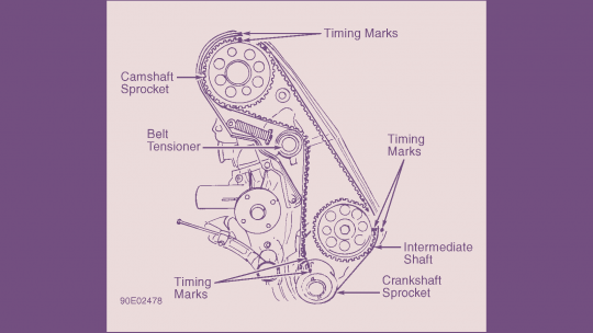Volvo 240 Wagon Timing Belt -