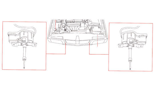 Headlight Wiper Motor -