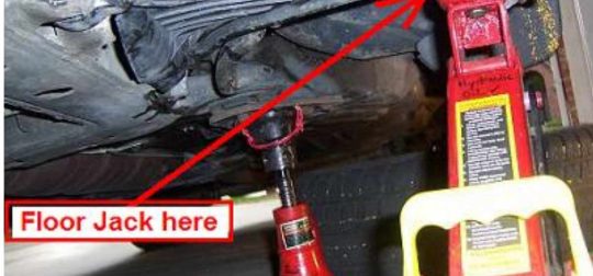 Torquing Control Arm Bolts Using A Jack