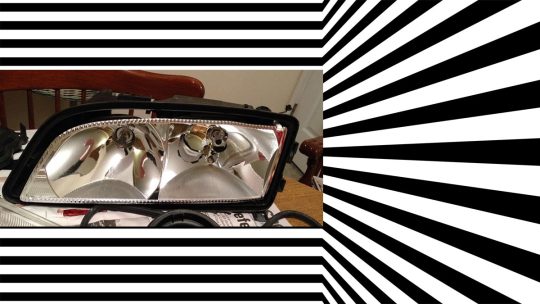 Headlight Chrome Reflectors -