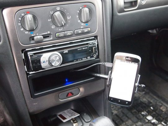 Charger Mount Installed -