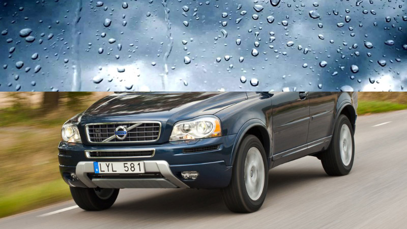 XC90 - how to find the source of water in carpet and remove it