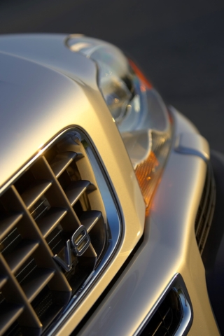 Volvo XC90 V8 -  headlight, silver, XC90 V8