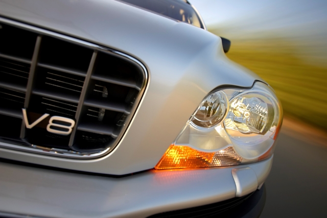 Volvo XC90 V8 -  headlight, silver, XC90 V8