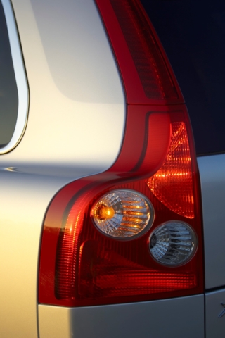Volvo XC90 V8 -  silver, taillight, XC90 V8