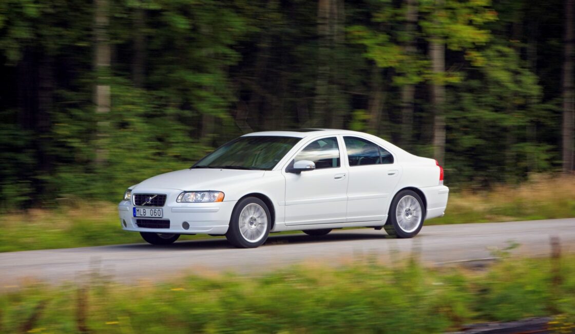 Volvo S60 in white