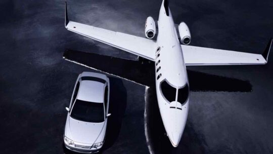 Volvo S80 Parked With Jet -  S80, S80 Gen 1