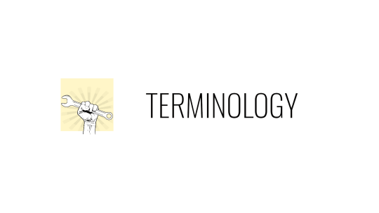 Terminology