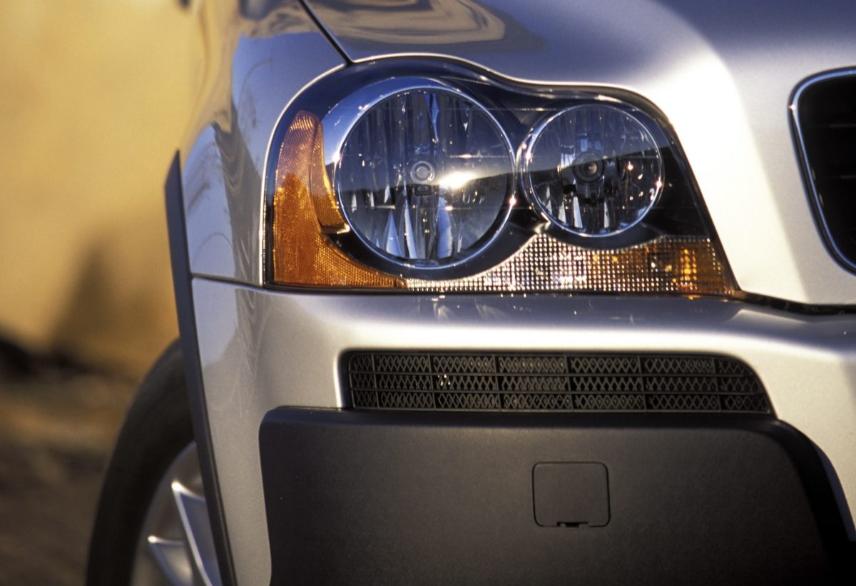 XC90 first generation, headlight detail XC90 first generation, headlight detail